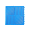 Waterproof anti-skid drainage mat for bathroom and toilet.